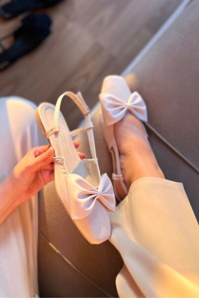 İncimoda Παπούτσια Μπαλαρίνας Reverie Ribbon - Λεπτομερή