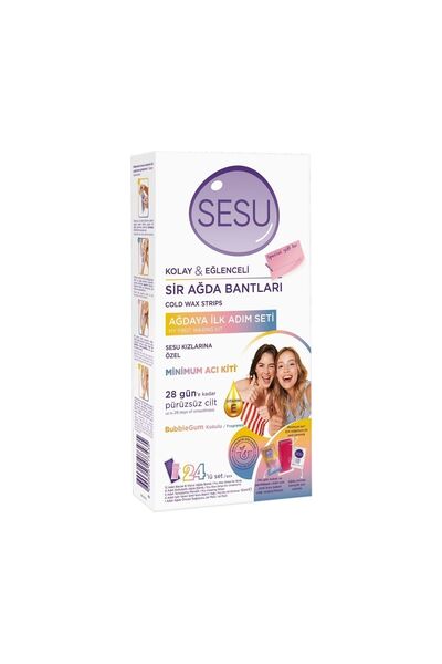 Sesu Ağda Bandı İlk Adım Seti 24'lü