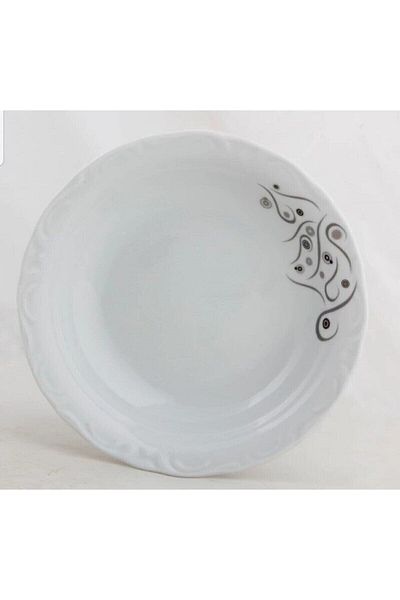 Porland Porcelain 16cm Pit Dinner Plate Yakamoz 12 Pieces