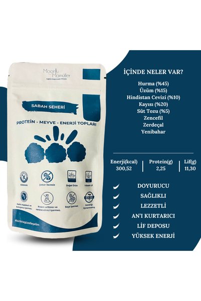 Moonlu Mamüller 3-in-1 Energy - Fruit - Protein Balls