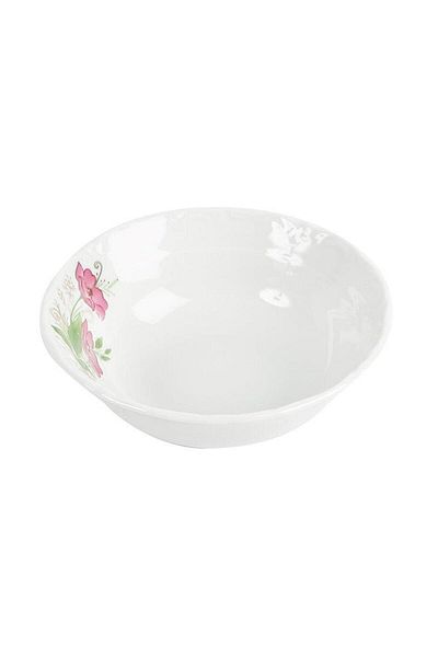 Porland 12Pcs 13cm Porcelain Garnet Soup Bowl