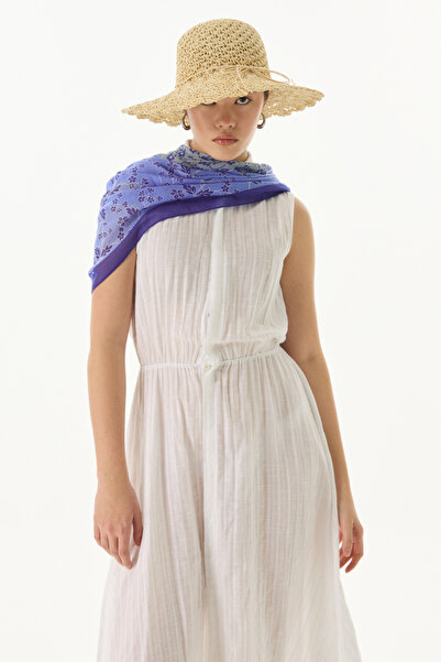 FENZA SCARF Gemma Daisy Pattern Cotton Shawl