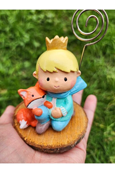 Rota Hediyelik Little Prince and Fox Note holder and Photo Holder Desktop Picture Holder Children