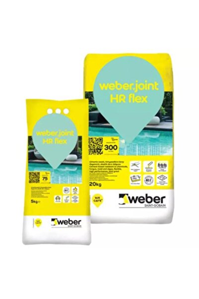 WEBER Joint Hr Flex Havuz Derz Dolgusu Gri 5 Kg