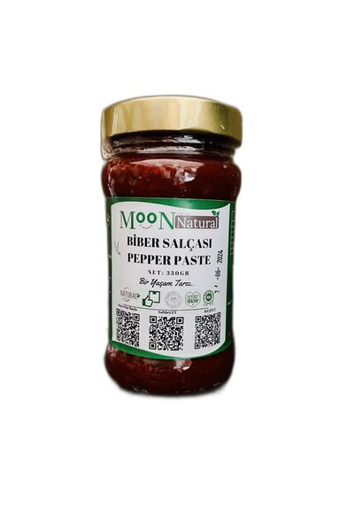 Moon Organik Özel Gün Kurusu Tatlı Biber Salçası / Sun Dried Pepper Paste