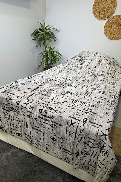 SİHİRLİ AYAKLAR Wellsoft Fleece Blanket - Single, Plush, Geometric Pattern