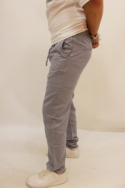 Twister Jeans Ανδρικό παντελόνι Jogger 011 - Slim Fit με κορδόνια στη μέση και ελαστικό Lodos