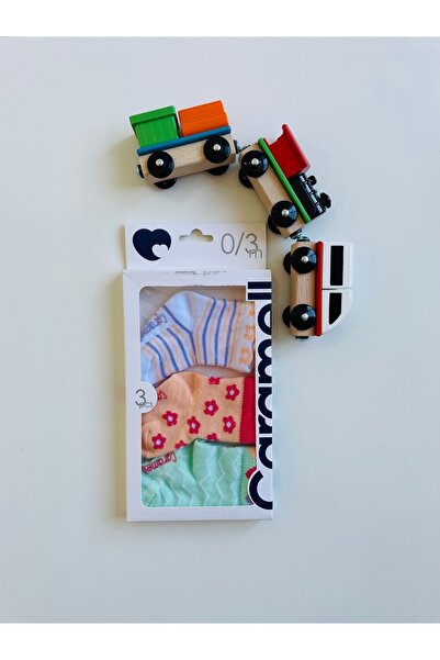 Caramell 0-3 Month Socks Boxed - Set of 3