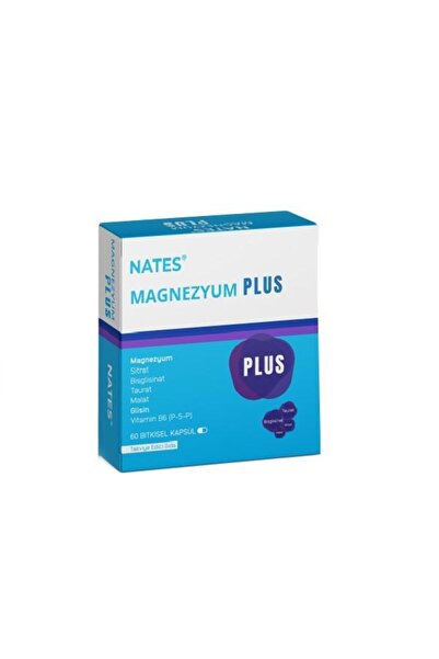 NATES Magnezyum Plus 60 Kapsül