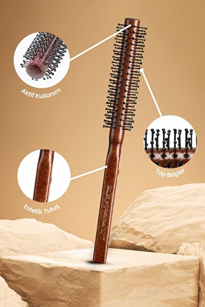 Elsa Fırça Επαγγελματική βούρτσα μαλλιών 007 (30 χιλιοστά)