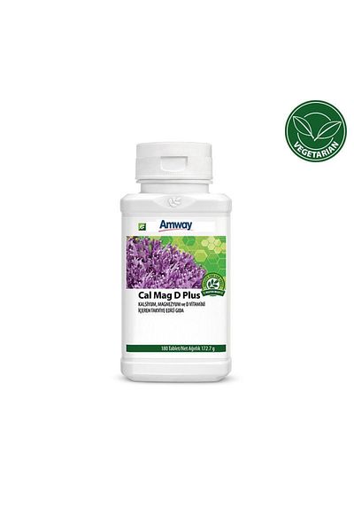 Amway Cal Mag D Plus Calcium Magnesium D Plus 180 Tablets
