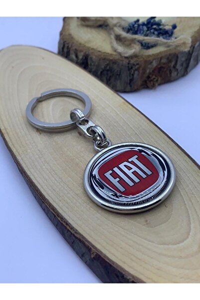 GultekinShop Fiat Çift Yönlü Damla Metal Araba Anahtarlık