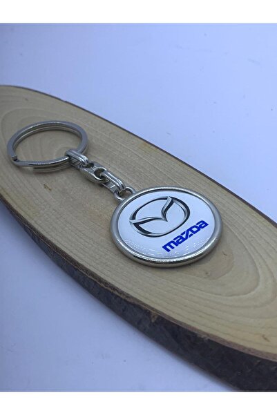 GultekinShop Mazda Çift Yönlü Damla Metal Anahtarlık