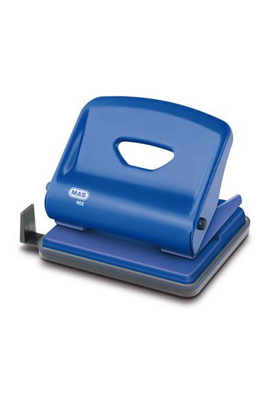 Mas Blue Classic Medium Size Hole Punch Machine - 25 Pages 402