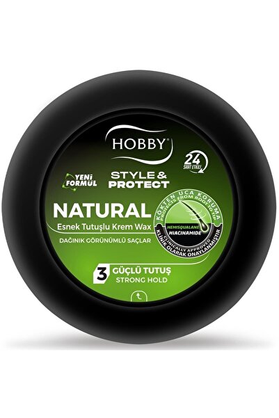 Hobby Style & Protect Natural Wax 100 Ml Kategori: Saç Şekillendirici Krem Ve...
