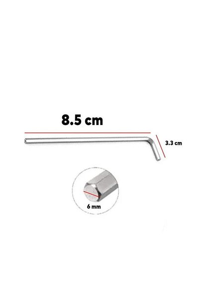 Eltos Alyan 6mm - Single Allen Length 8.5cm