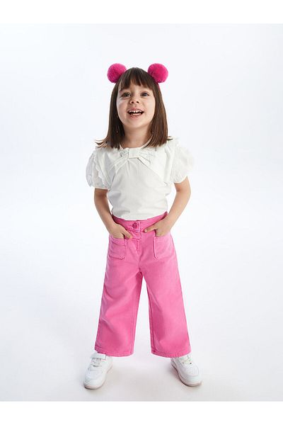 LC Waikiki Basic Elastic Waist Pants for Baby Girl