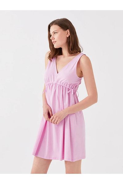 LC Waikiki Lcw Dream V-Ausschnitt Strandkleid für Damen