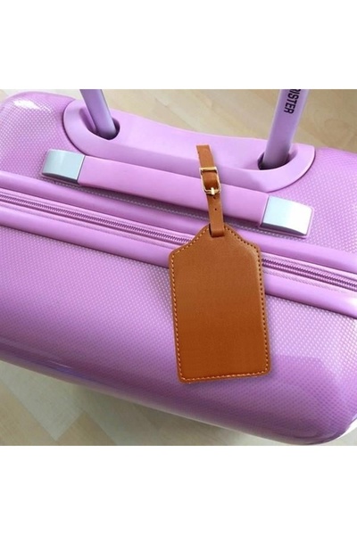 Boldy Ραμμένη ετικέτα βαλίτσας - Ετικέτα αποσκευών - Ετικέτα τσάντας - Ραμμέν...