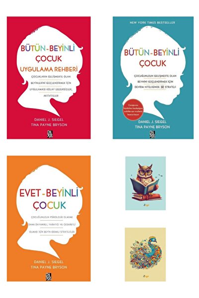 Diyojen Yayıncılık Bütün Beyinli Çocuk - Evet Beyinli Çocuk - Daniel J. Siegel - Tina Payne Bryson - (2 NOT DEFTERLİ)