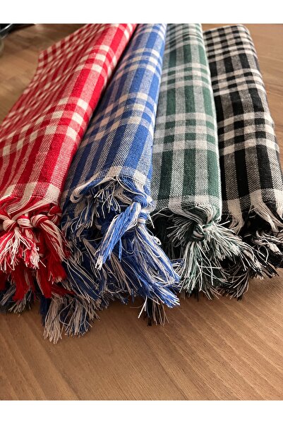 made by sade سجادة نزهة كبيرة الحجم باللون الأخضر وقماش أدوات المائدة