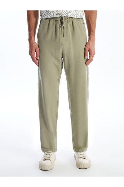 LC Waikiki Standard-Herrenhose aus Leinenmischung