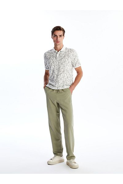 LC Waikiki Standard-Herrenhose aus Leinenmischung