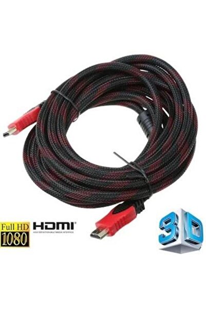 GELDEGELSİN كابل HDMI بطول 10 أمتار لأجهزة الكمبيوتر المحمول LCD FULLHD كابل ...
