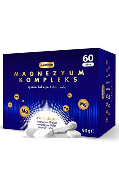 MİRADERM PHARMA MİRADERM MAGNEZYUM COMPLEX 60 KAPSÜL