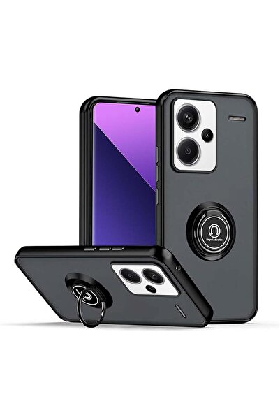 Rivor Xiaomi Redmi Note 13 Pro Plus+ 5G Kılıf Standlı Kamera Korumalı Kenarla...