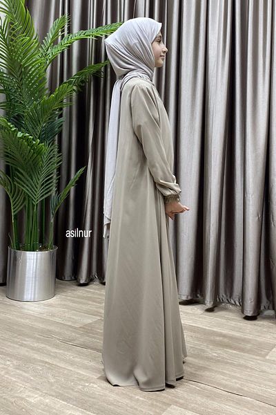 ASİLNUR Stone Colored Children's Mevlana Ferace