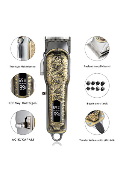 farissu Waer ful çelik tasarım kancalı dijital göstergeli ayarlanabilir çelik...