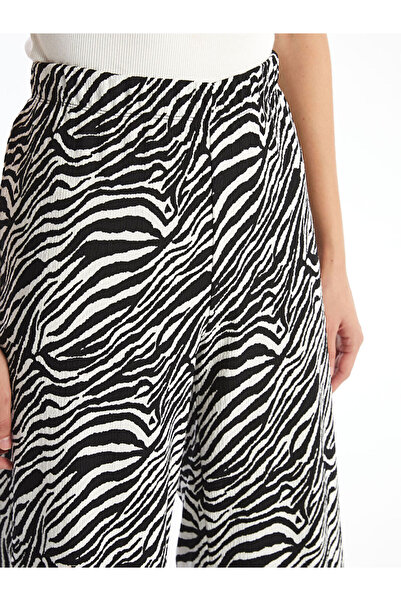 LC Waikiki Patterned Women's Capri - Elastic Waist