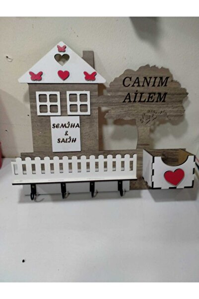 Genel Markalar Kapı Anahtarlığı Kişiye Özel renk ve İsim Yazılı