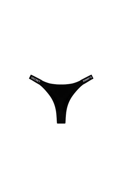 riways secret Cotton Side Tape Rubber Thong 5 Pack