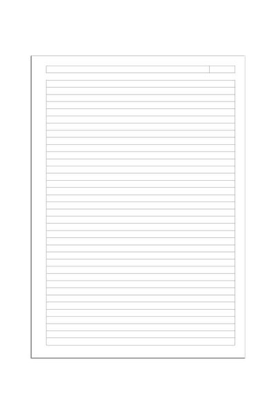 Etika A4 Lined School Notebook - 144 Sheets (72 Sheets), Spiral, Pack of 3