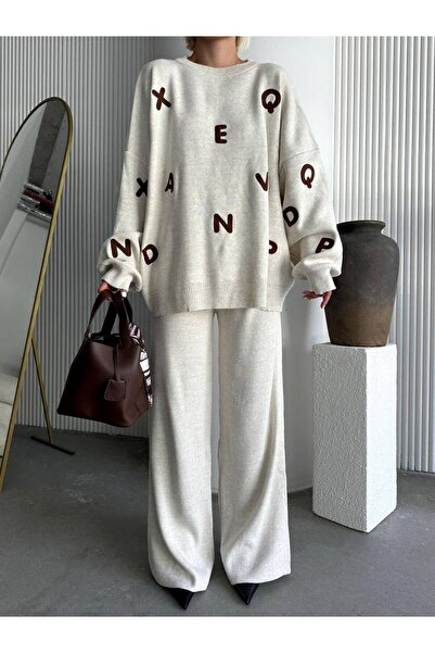 veira Stylish Knitwear Women's Set - Trousers and Sweater