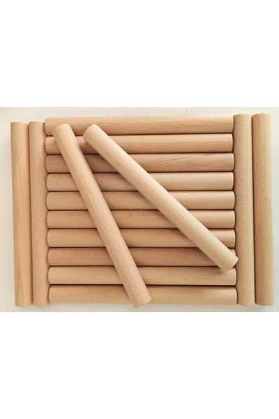 Berk Wholesale 27 Pairs Rhythm Stick Set (54 Pieces) Rhythm Stick Rhythm Stick