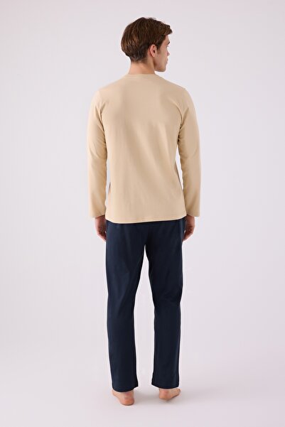 Arnetta Yeni Sezon Uzun Kollu Erkek Pijama Takımı