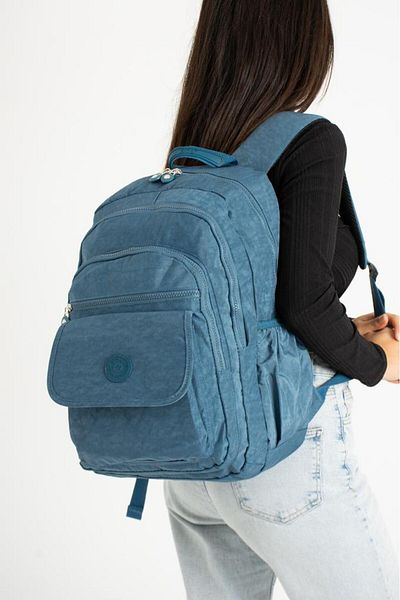 Baginn Colecția 571 - Geantă universitară pentru liceu, 45*30 cm, țesătură clinker, buzunare multiple