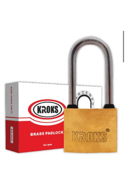 kroks 50mm Yellow Padlock Long Shoes - 1 Piece