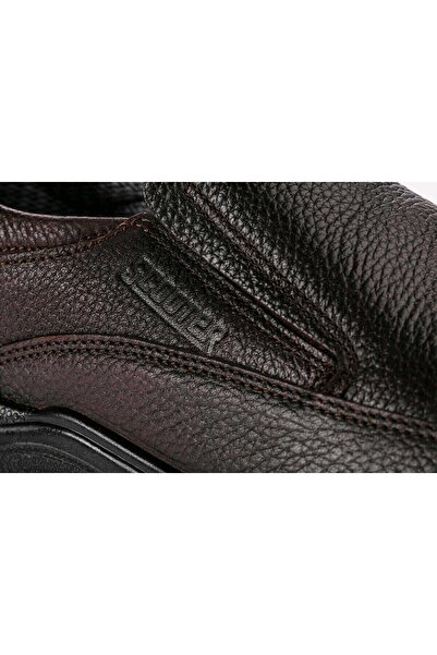 Scooter Su Geçirmez Deri Kahverengi Erkek Ayakkabı M3081fka