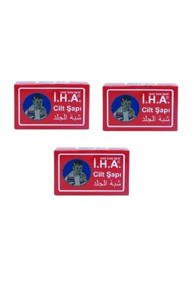 İHA Ter Kokusu Önleyici 3 Adet Cilt Şapı Kan Taşı