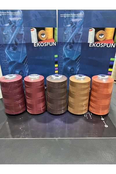 AYHANMAK Set of 5 Sewing Thread 120 No 5000m Polyester