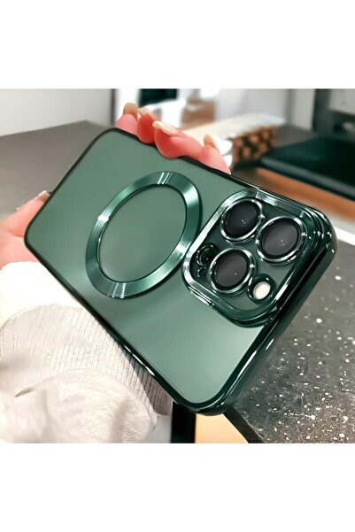 mooodcase İphone 13 Pro Logo Detaylı Lens Korumalı Renkli Çerçeve Detaylı Şef...