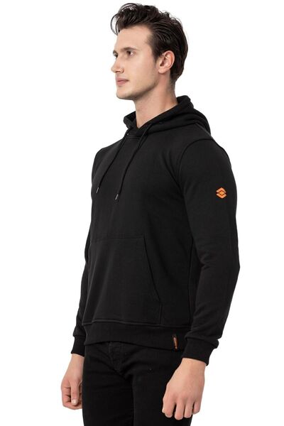 Scooter Чорна чоловіча толстовка з капюшоном Basic Sweatshirt M1518ts