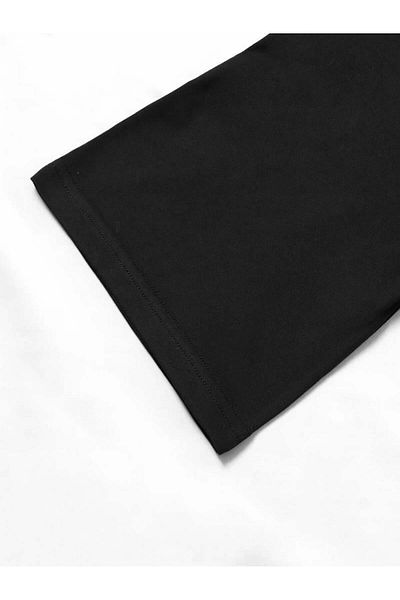 Aesthia MINGALONDON Y2K Ordebliness - Tricou alb cu mâneci raglan supradimensionate