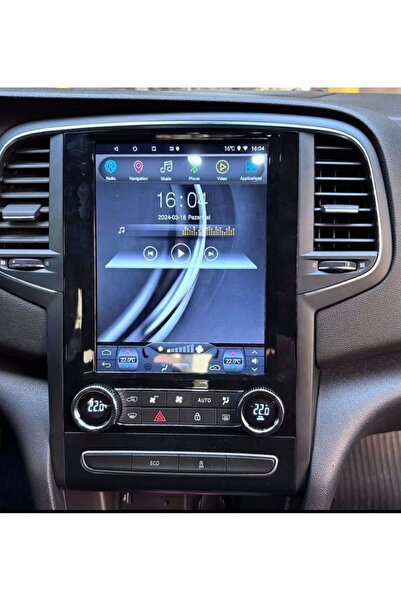 NAVİPRİME Naviprime Renault Megane 4 Tesla Multimedya Djital Klima Göstergeli...
