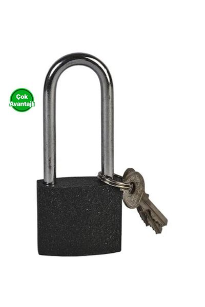 SGS 50mm Gray Hanger Lock Long Lock - 1 Piece