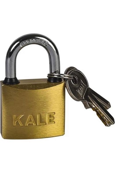 KALE 50mm Yellow Padlock - Stainless (1 Piece)